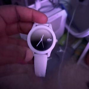 Unisex L.12.12 Quartz White Semi-Transparent Silicone Strap Watch 42mm